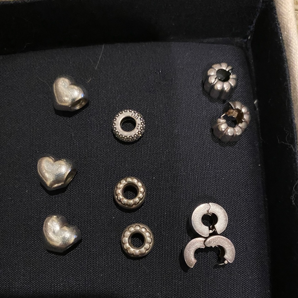 Pandora silver charms (some with Gold also) for sale Each one sold separately.